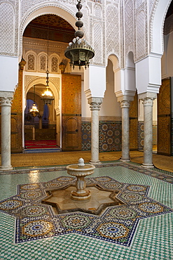 Mausoleum of Moulay Ismail, Meknes, UNESCO World Heritage Site, Morocco, North Africa, Africa