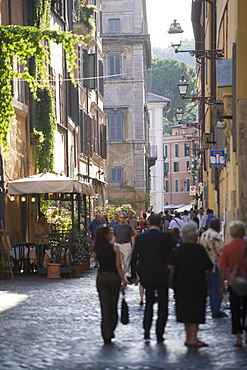 Via della Lungaretta, Trastevere, Rome, Lazio, Italy, Europe