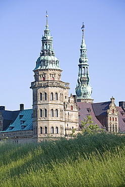 Kronborg castle, UNESCO World Heritage Site, Elsinore (Helsingor), North Zealand, Denmark, Scandinavia, Europe