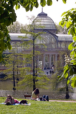 Crystal Palace, Retiro Park, Madrid, Spain, Europe