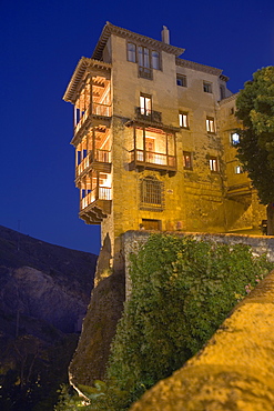 Hanging house, Cuenca, Castilla-La Mancha, Spain, Europe