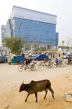 Tech center 50km from Delhi at Gurgaon, Harayana state, India, Asia