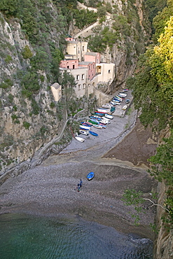 Furore, Amalfi coast, Campania, Italy, Europe