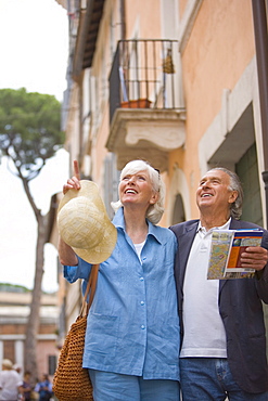 Senior tourists sightseeing, Rome, Lazio, Italy, Europe