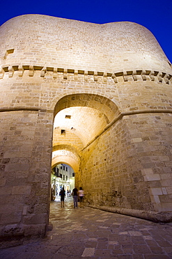 The castle, Otranto, Lecce province, Puglia, Italy, Europe