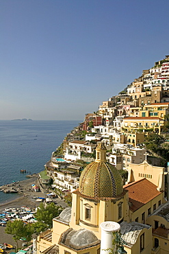 Positano, Amalfi coast, UNESCO World Heritage Site, Campania, Italy, Europe