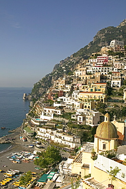 Positano, Amalfi coast, UNESCO World Heritage Site, Campania, Italy, Europe