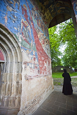 Humor Monastery, UNESCO World Heritage Site, Gura Humorului, Bucovina, Romania, Europe