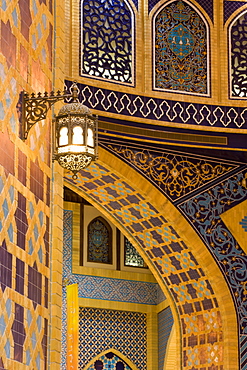 Detail of Persia Court, Ibn Battuta Shopping Mall, Dubai, United Arab Emirates, Middle East