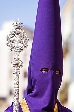 Semana Santa (Holy Week) celebrations, Malaga, Andalucia, Spain, Europe