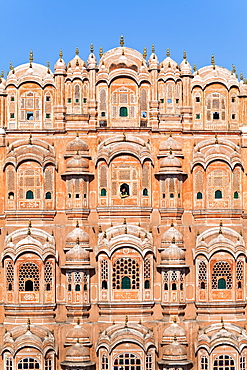 Hawa Mahal (Palace of the Winds), built in 1799, Jaipur, Rajasthan, India, Asia