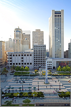 Union Square, Downtown, San Francisco, California, United States of America, North America