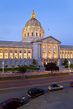 City Hall, Civic Center Plaza, San Francisco, California, United States of America, North America