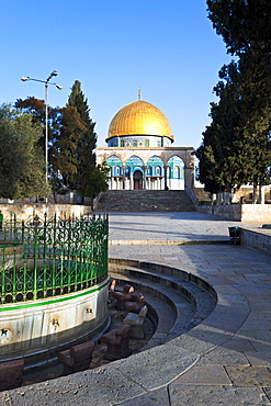 Dome of the Rock and Temple Mount, Old City, UNESCO World Heritage Site, Jerusalem, Israel, Middle East