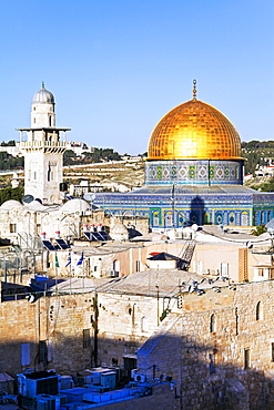 Dome of the Rock, Temple Mount, Old City, UNESCO World Heritage Site, Jerusalem, Israel, Middle East