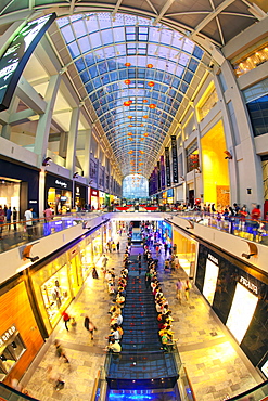 Shopping Mall in the Marina Bay Sands hotel and casino complex, Singapore, Southeast Asia, Asia