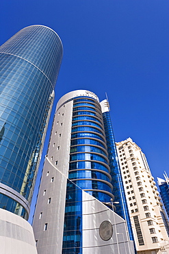 West Bay, Qatar's financial and central business district, Doha, Qatar, Middle East