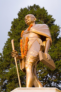 Statue of Gandhi, Shimla, Himachal Pradesh, India, Asia 