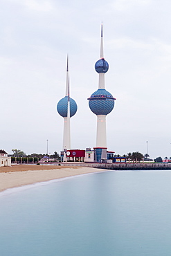 The Kuwait Towers, Kuwait City, Kuwait, Middle East