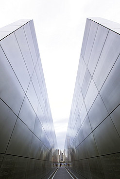 The Empty Sky Memorial to 9/11 victims in Liberty State Park, New Jersey, New York State, United States of America, North America