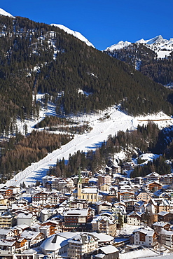 Ischgl in winter, Tirol, Austrian Alps, Austria, Europe