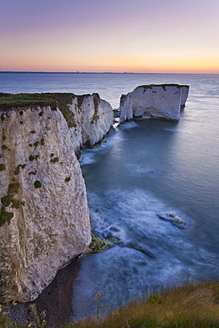 Old Harry Rocks, The Foreland or Handfast Point, Studland, Isle of Purbeck, Dorset, England, United Kingdom, Europe