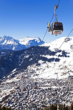 Verbier, Valais, Four Valleys region, Bernese Alps, Switzerland, Europe