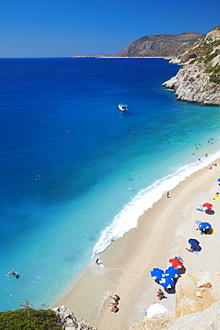 Kaputas Beach, Anatolia, Turkey, Asia Minor, Eurasia