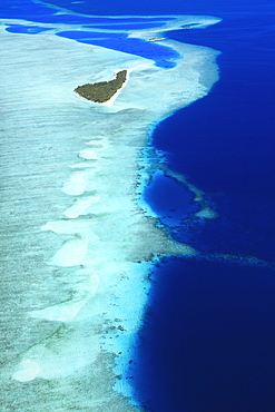 Aerial view, Maldives, Indian Ocean, Asia