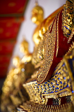 Wat Pho (Wat Phra Chetuphon) (Temple of the Reclining Buddha), Bangkok, Thailand, Southeast Asia, Asia 