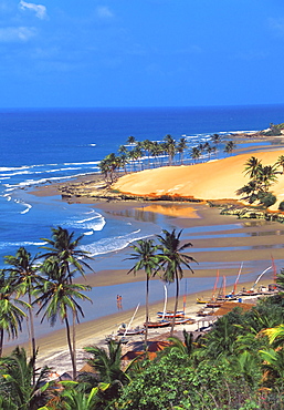 Beach in Fortaleza, Ceara, Brazil, South America