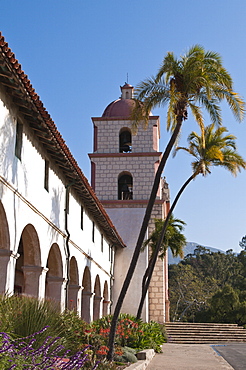 Santa Barbara Mission, Santa Barbara, California, United States of America, North America