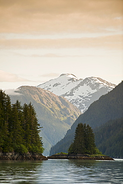 Scenery Cove in the Thomas Bay region of Southeast Alaska, Alaska, United States of America, North America