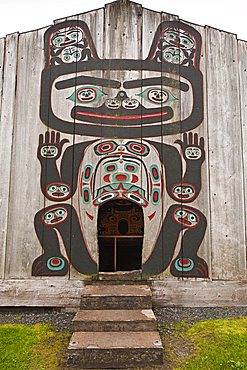 Chief Shakes Tribal House, historic site, Wrangell, Southeast Alaska, United States of America, North America