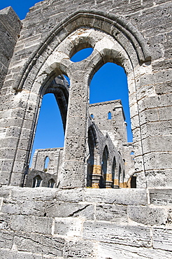 The unfinished church in St. George's, Bermuda, Central America