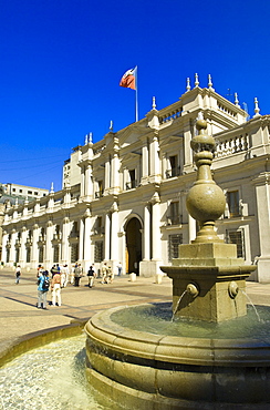 Palacio de La Moneda, Santiago, Chile, South America