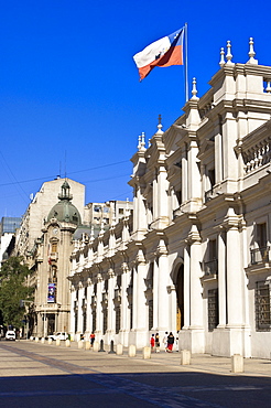 Palacio de La Moneda, Santiago, Chile, South America