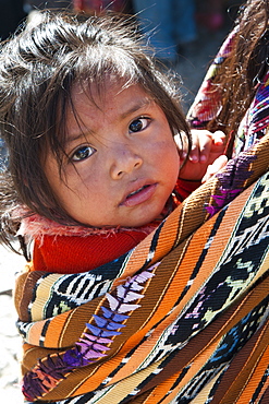 Outdoor market in Chichicastenango, Guatemala, Central America