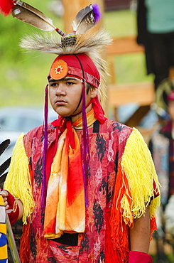 Powwow in Canim Lake, British Columbia, Canada, North America