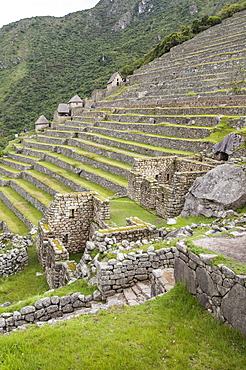 Machu Picchu, UNESCO World Heritage Site, near Aguas Calientes, Peru, South America