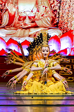 Tang Dynasty Stage Show, XIan, China, Asia