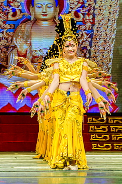 Tang Dynasty Stage Show, XIan, China, Asia