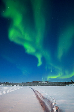 Aurora Borealis (Northern Lights), Yellowknife, Northwest Territories, Canada, North America