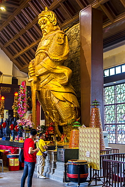 Statue of General Che Kung, Che Kung Temple, Tai Wai, Hong Kong, China, Asia