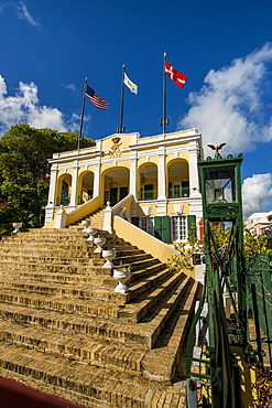 Historic Government House, Christiansted, St. Croix, US Virgin Islands, Caribbean