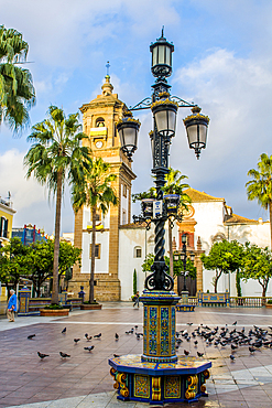 Church of La Palma, Plaza Alta main square, Algeciras, Andalusia, Spain, Europe