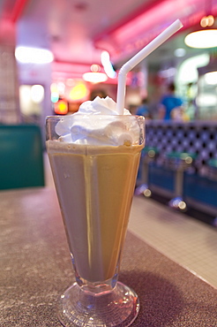 The 66 Diner along historic Route 66, Albuquerque, New Mexico, United States of America, North America