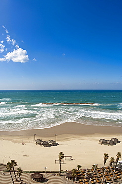 Tel Aviv beach, Israel, Middle East