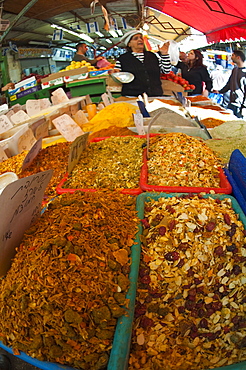 Carmel market, Tel Aviv, Israel, Middle East