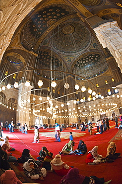 Mosque of Muhammad Ali Pasha (Alabaster Mosque), The Citadel, Cairo, Egypt, North Africa, Africa